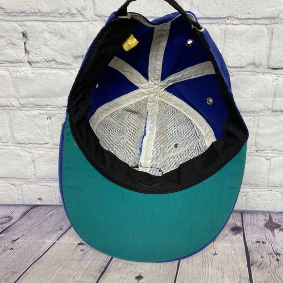 Vintage New York Yankees Kids Boys Hat Cap Stretch Fit Blue MLB Embroidered - Picture 7 of 15